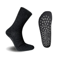 Ankelsockor lös resår halkskydd svart stl 46-48