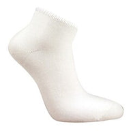 Bambustrumpa kortskaft 3-pack vit 40/42