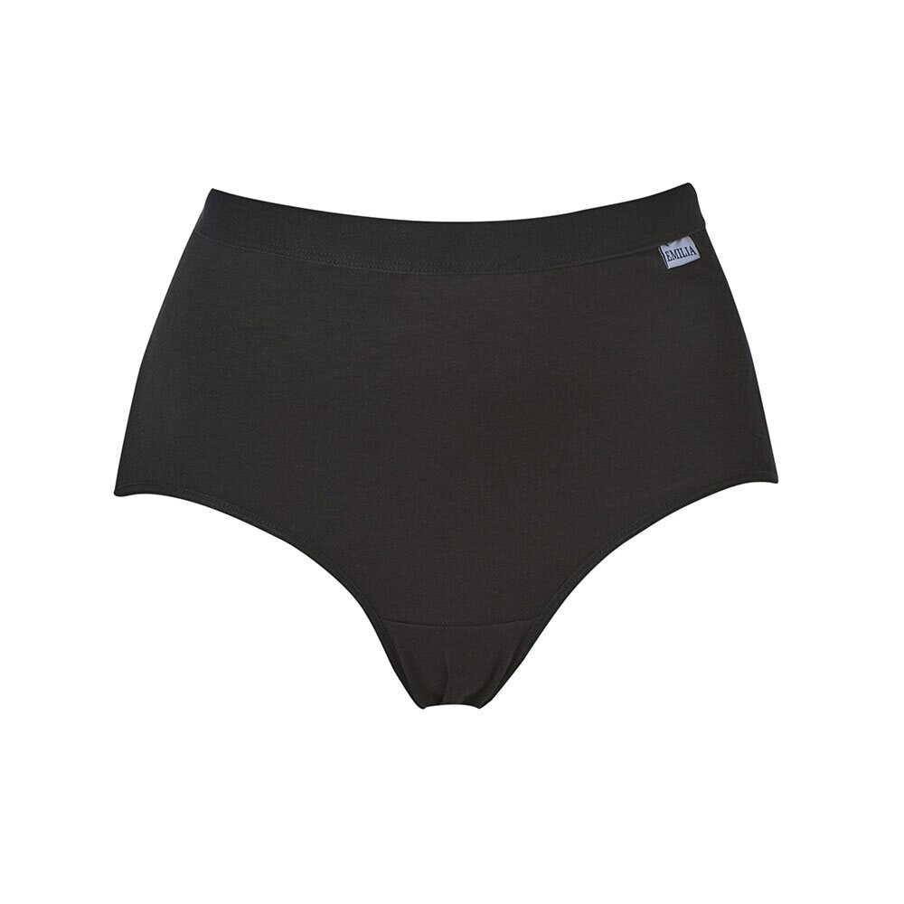 High Waist trosa bambu Svart L