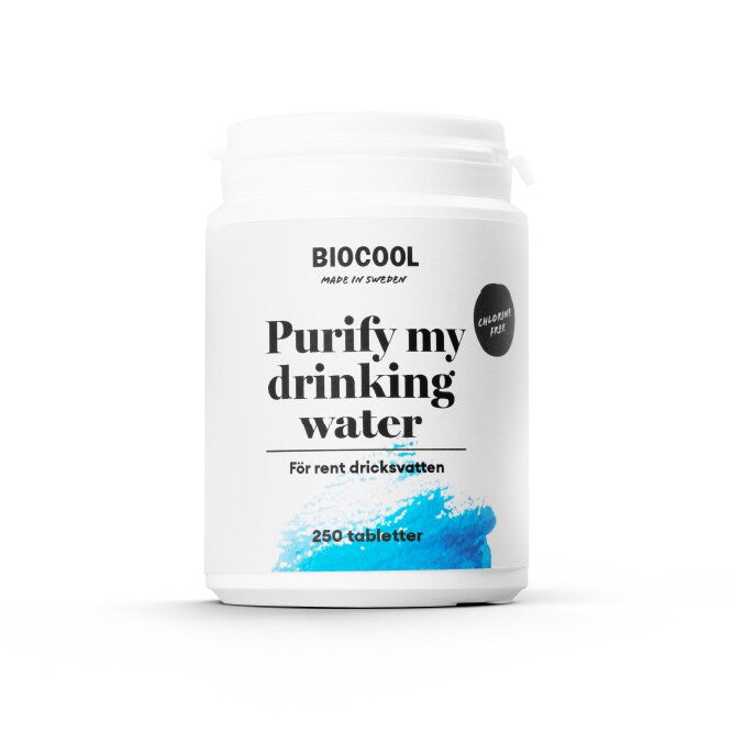 Biocool Purify my drinking water 250 tabletter