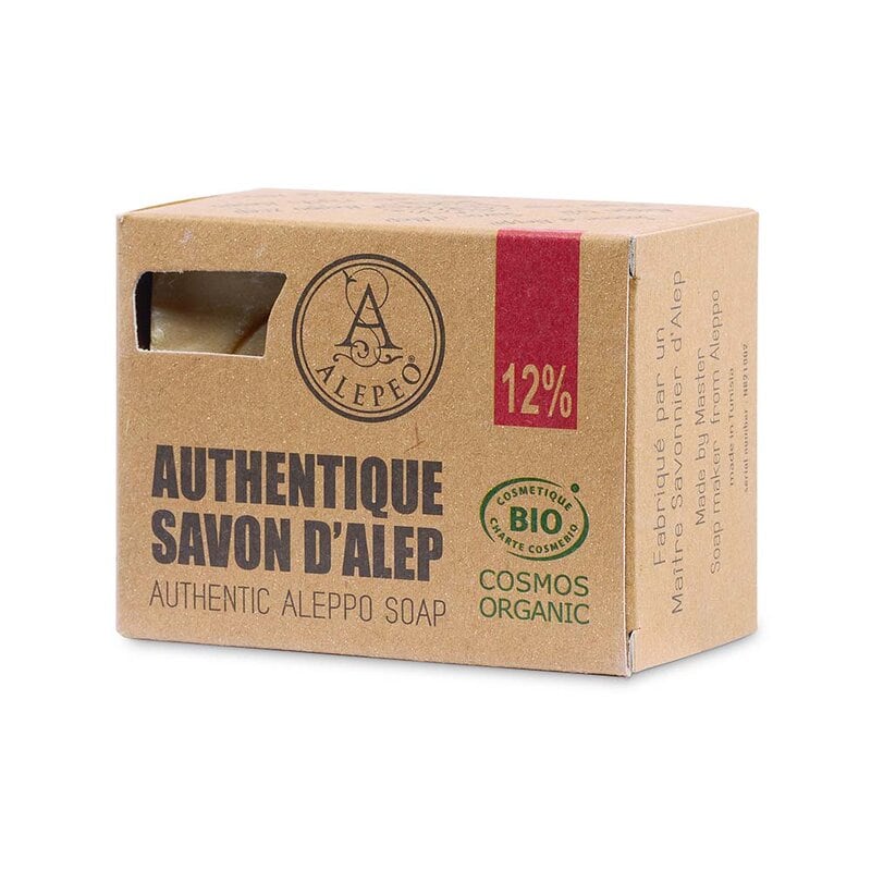 Aleppotvål 12% 200g