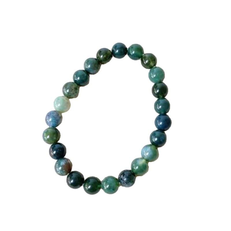 Armband Mossagat rund 8mm