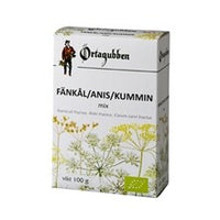 Fänkål/Anis/Kummin 40/40/20 eko 100g