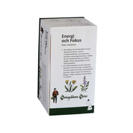 Energi och Fokus 1,5gr x 20 Tepåsar