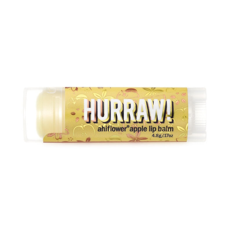 Hurraw Lip Balm Ahiflower Apple 4,8g