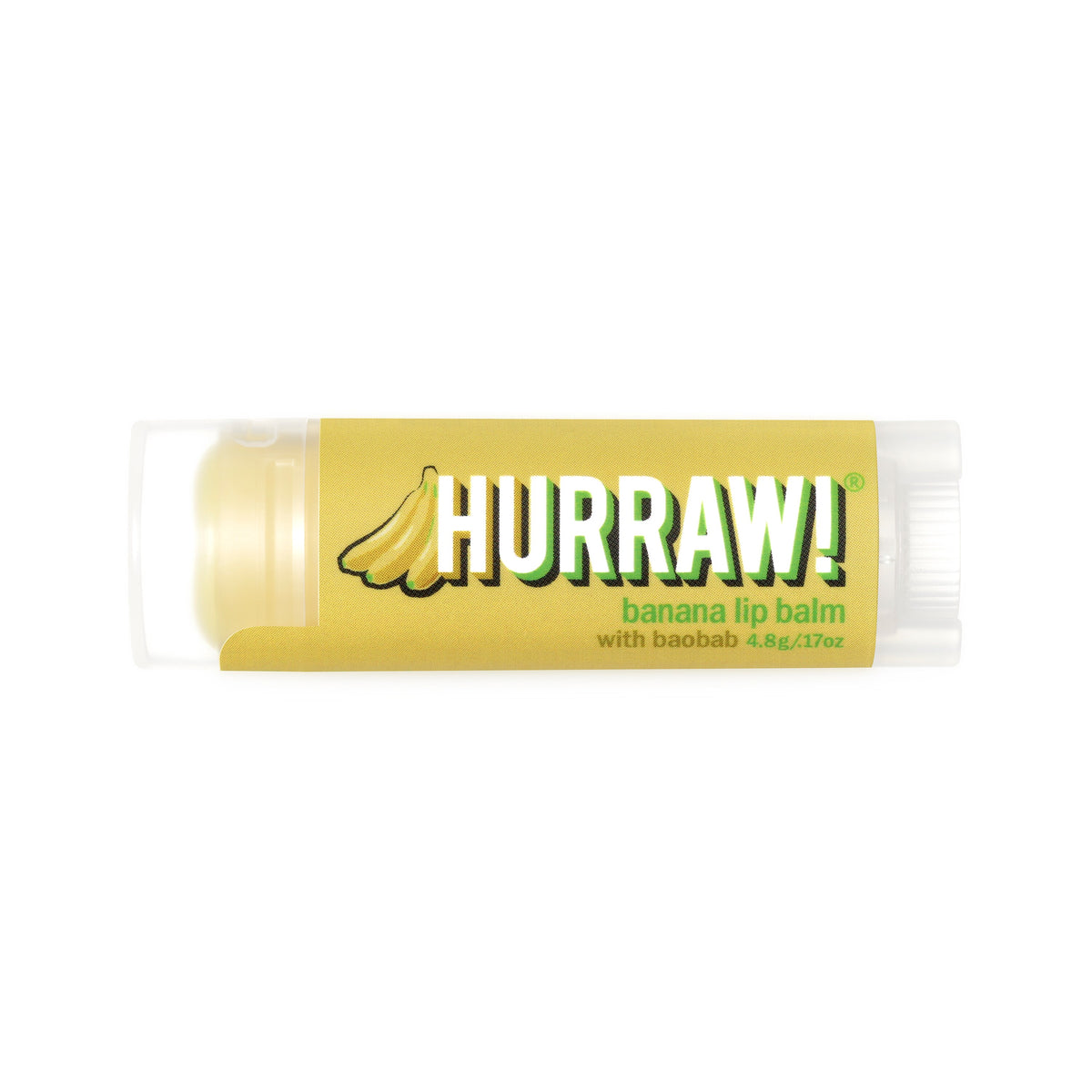 Hurraw Lip Balm Banana 4,8g