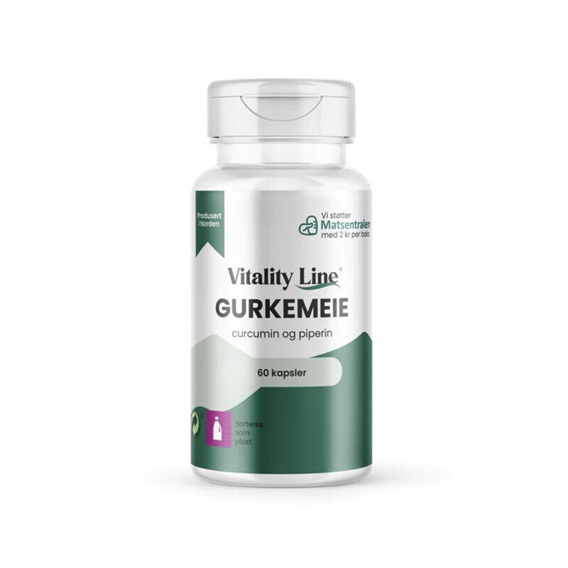 Gurkmeja 600mg 60 kapslar