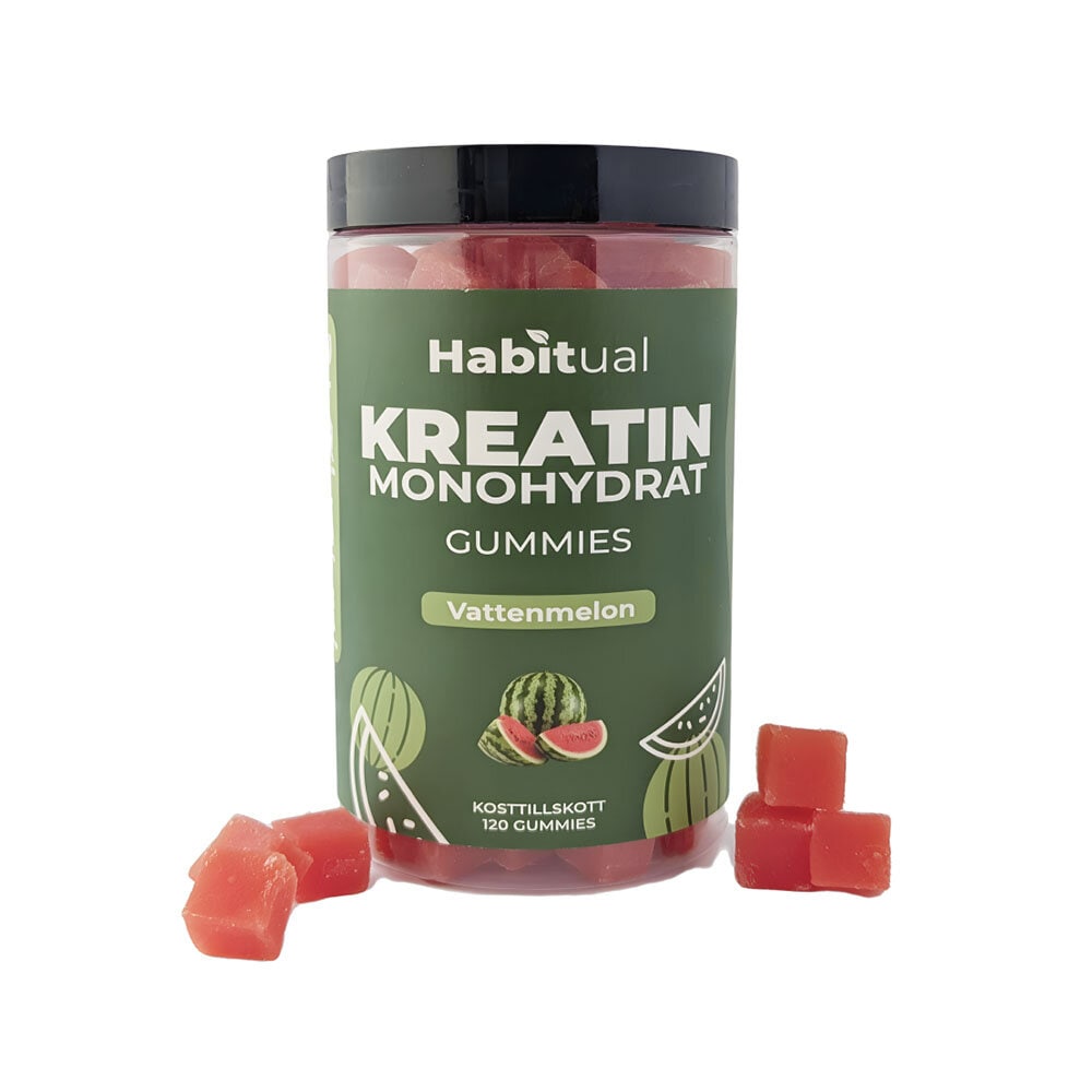 Kreatin gummies vattenmelon 120st