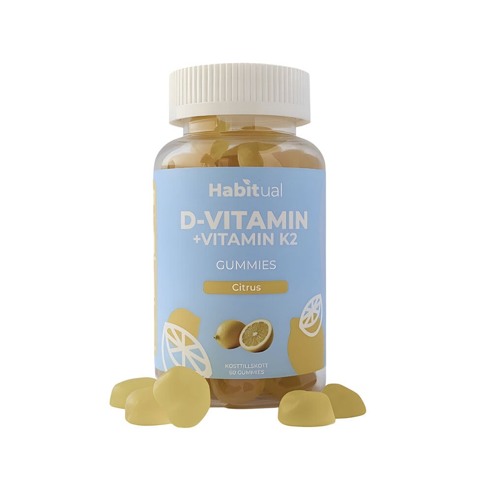 D-vitamin gummies citrus 60st