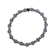 Armband Lila Kalcedon 6mm