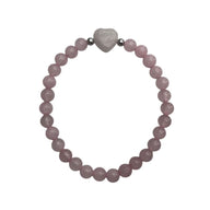 Armband Rosenkvarts 6mm