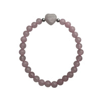 Armband Rosenkvarts 6mm