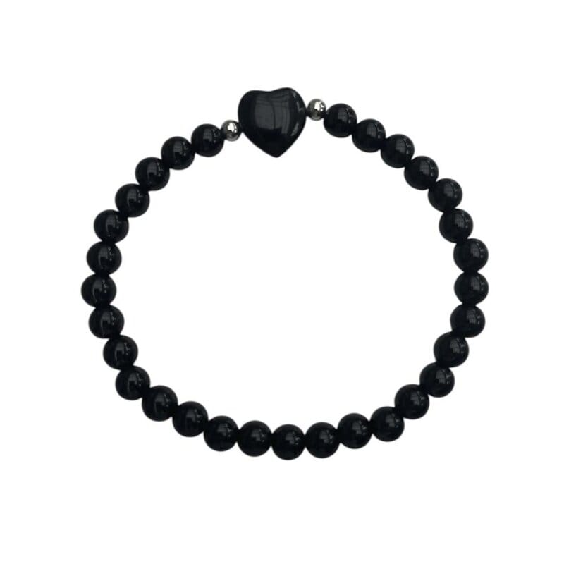 Armband Svart Onyx 6mm