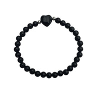 Armband Svart Onyx 6mm