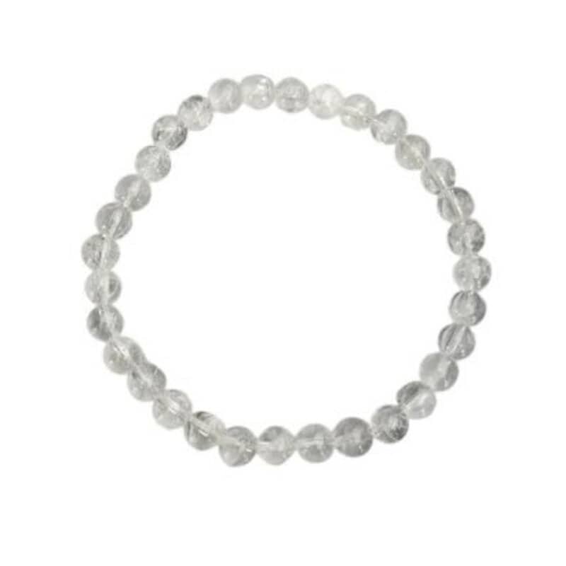 Armband Bergkristall 6mm