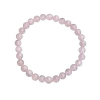 Armband Rosenkvarts 6mm