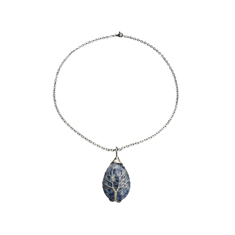 Halsband Livets Träd Sodalit