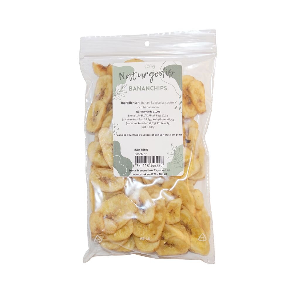 Bananchips 120g