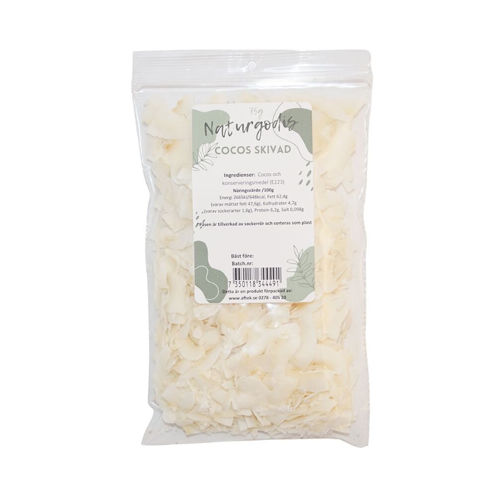 Cocos Skivade 75g
