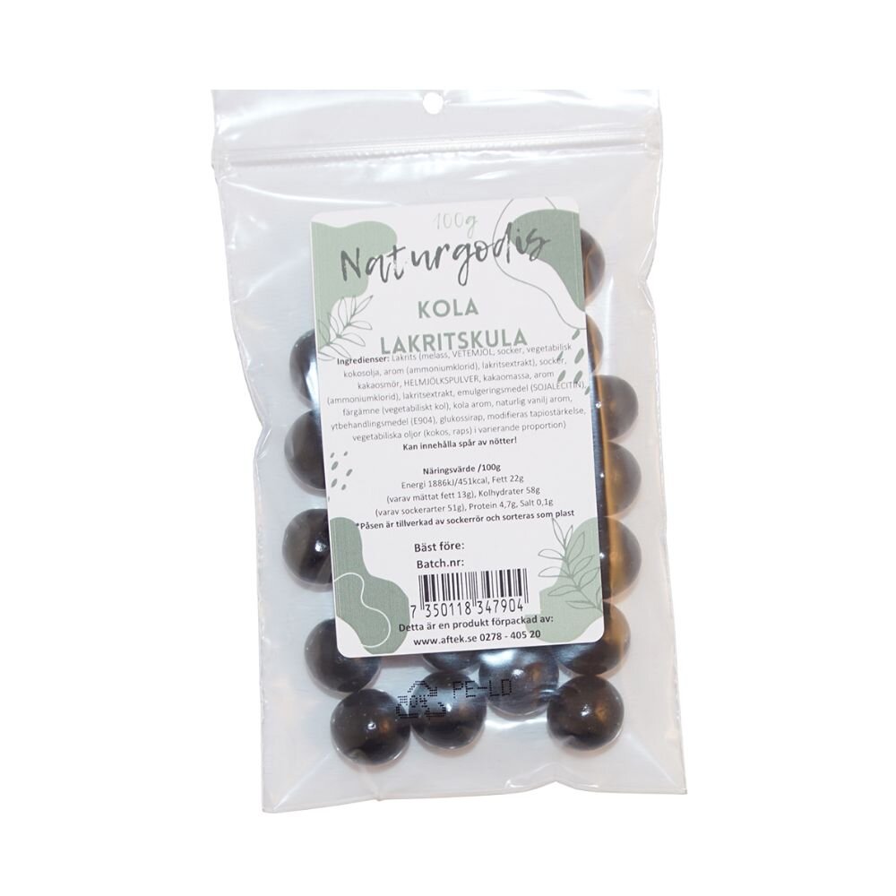Kola Lakritskula 100g