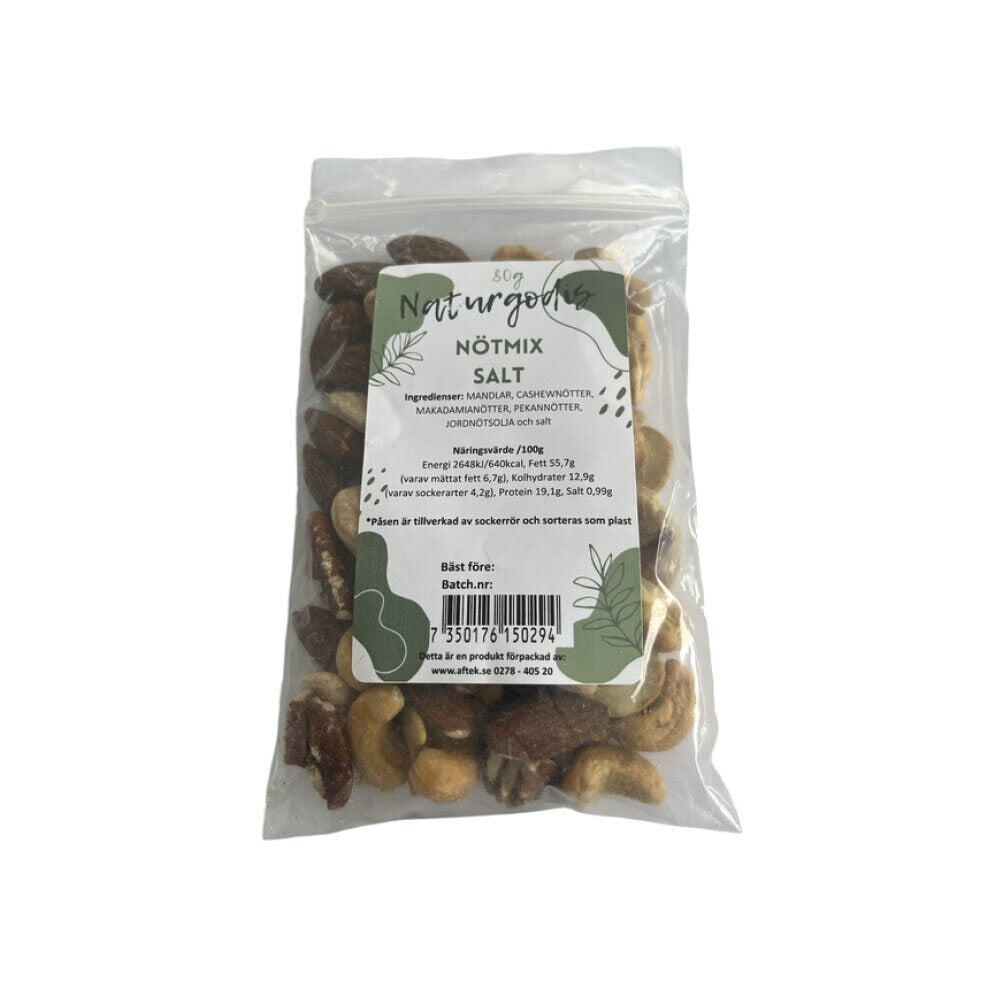 Nötmix saltad 80g
