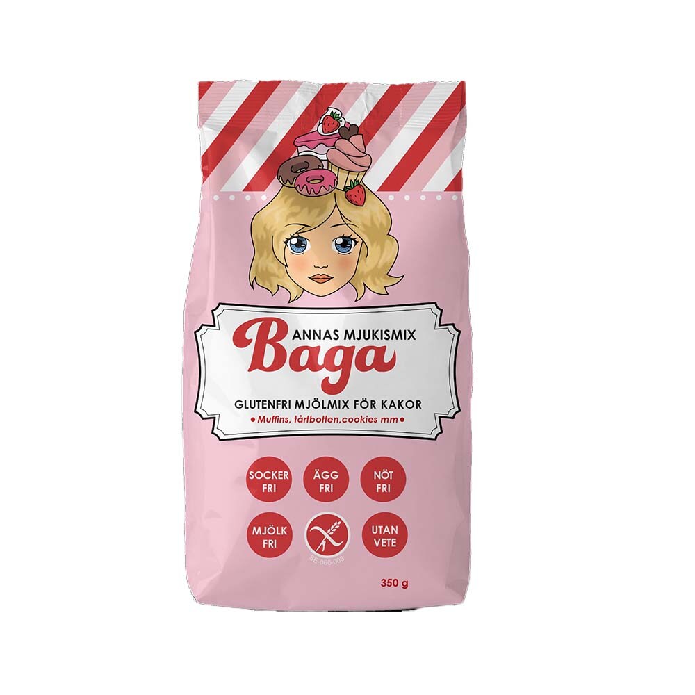Annas glutenfria mjukismix 350g