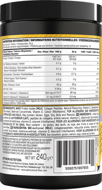 Optimum Nutrition Gold Standard Clear Whey + Collagen - 240 g