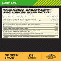 Optimum Nutrition Gold Standard Pre-workout Shot - 12 x 60 ml