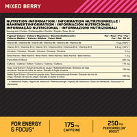 Optimum Nutrition Gold Standard Pre-workout Shot - 12 x 60 ml