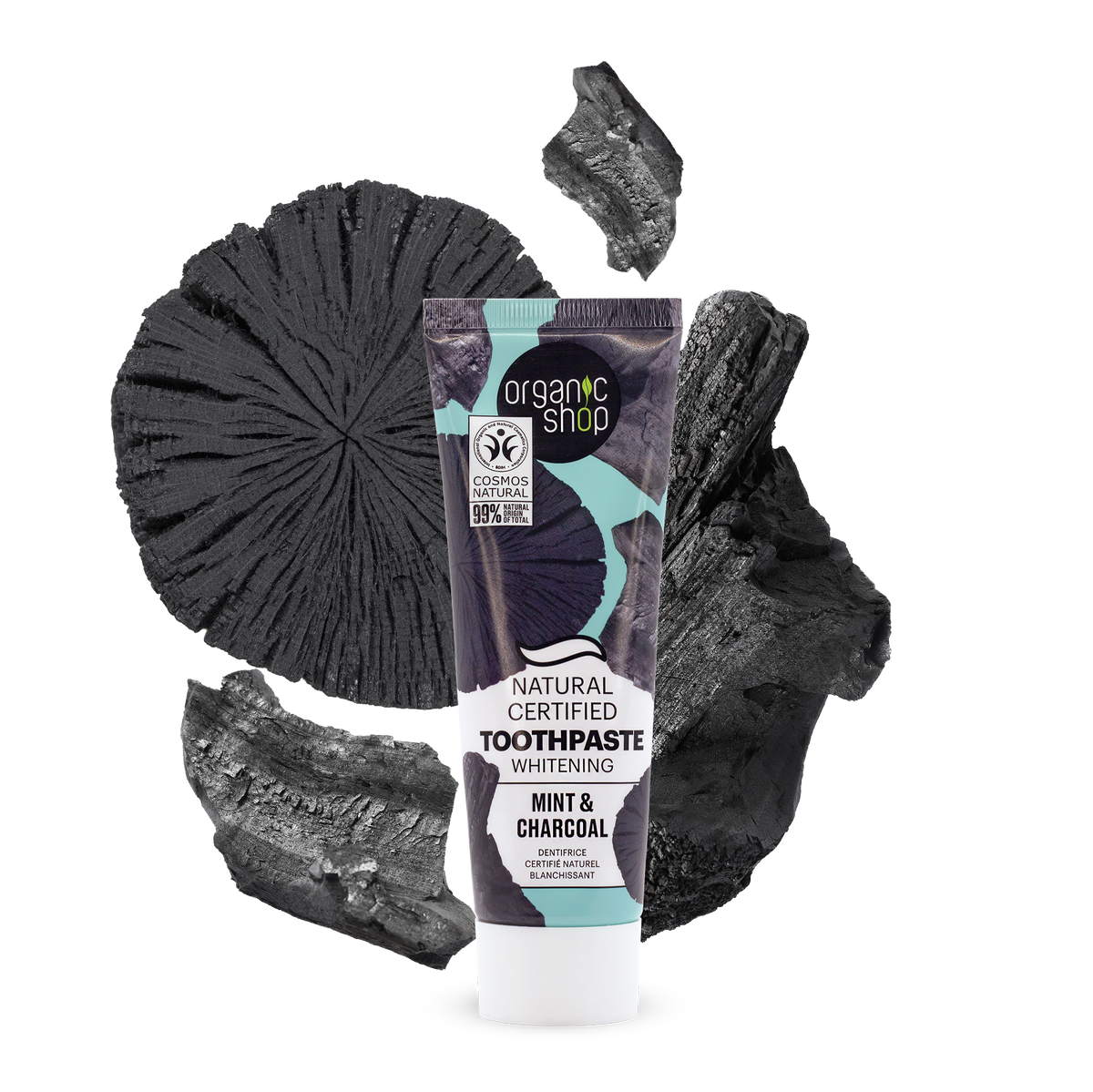Charcoal & Mint Toothpaste Whitening 100g
