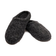 Ulle Mohair Ulltofflor Dark Grey 36