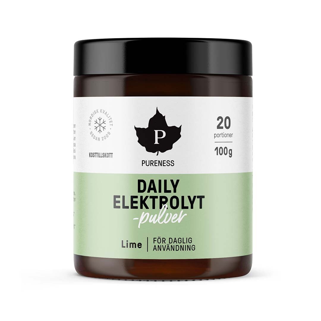 Daily elektrolytpulver Lime 100g