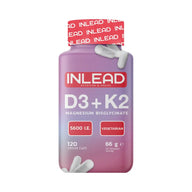 Vitamin D3 + K2 + Magnesium (120 Caps)